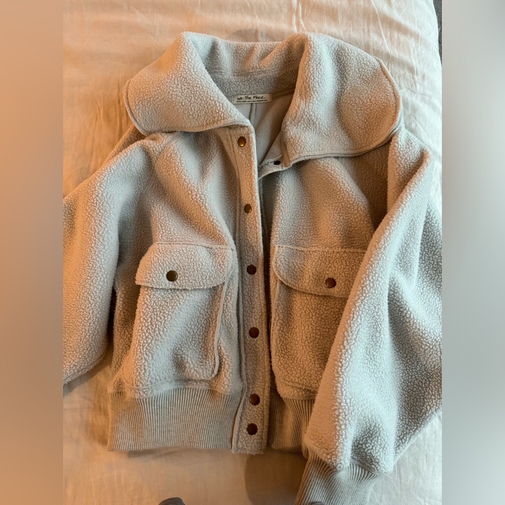 Free people Sherpa coat